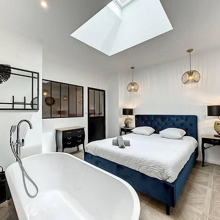 Loft Raffine Et Chic Au Calme Proche Du Centre De Beziers Et Des Plages Apartman Boujan-sur-Libron Kültér fotó